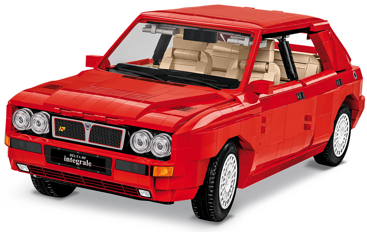 COBI Cars 1:12 Scale Lancia Delta HF Integrale Vehicle Building Set, 2068 Pieces