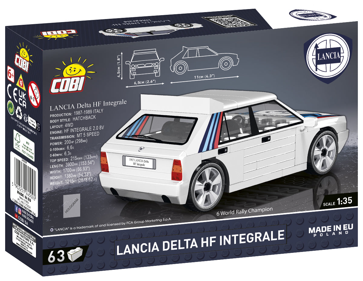 COBI Lancia Delta HF Integrale Vehicle