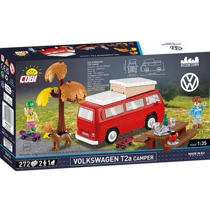 COBI Action Town Volkswagen T2A Camper Building Set