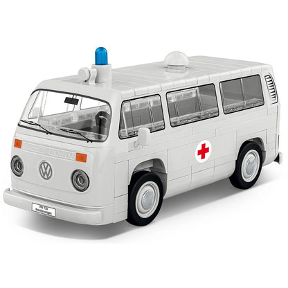 COBI Action Town Volkswagen T2B Krankenwagen Vehicle Building Set, 169 Pieces