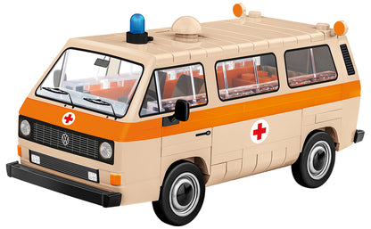 COBI Volkswagen T3 Krankenwagen Vehicle Building Set, 141 Pieces