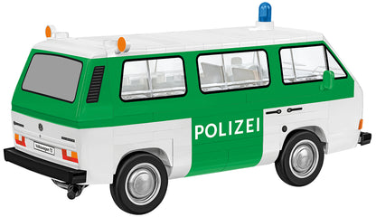 COBI Action Town Volkswagen T3 Police Bus Building Set, 144 Pieces