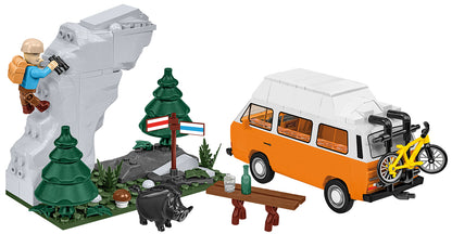 COBI Action Town Volkswagen T3 Camper Van Building Set, 232 Pieces