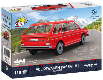 COBI Volkswagen Passat B1 Variant Vehicle Building Set, 110 Pieces