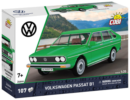 COBI Volkswagen Passat B1 Vehicle Building Set, Green Building Set, 107 Pieces