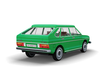 COBI Volkswagen Passat B1 Vehicle Building Set, Green Building Set, 107 Pieces