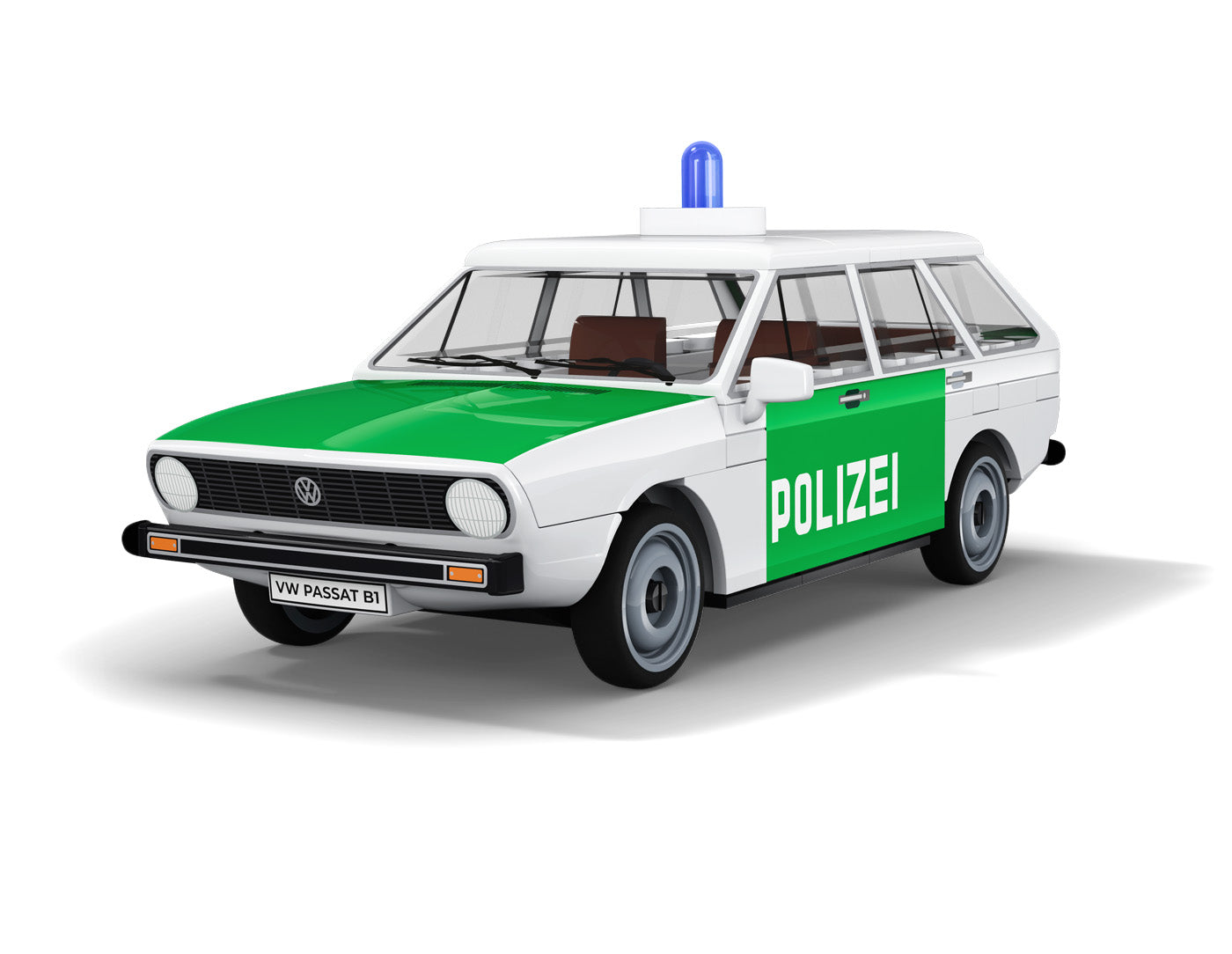 COBI Volkswagen Passat B1 Police Variant  Vehicle Building Set, 116 Pieces