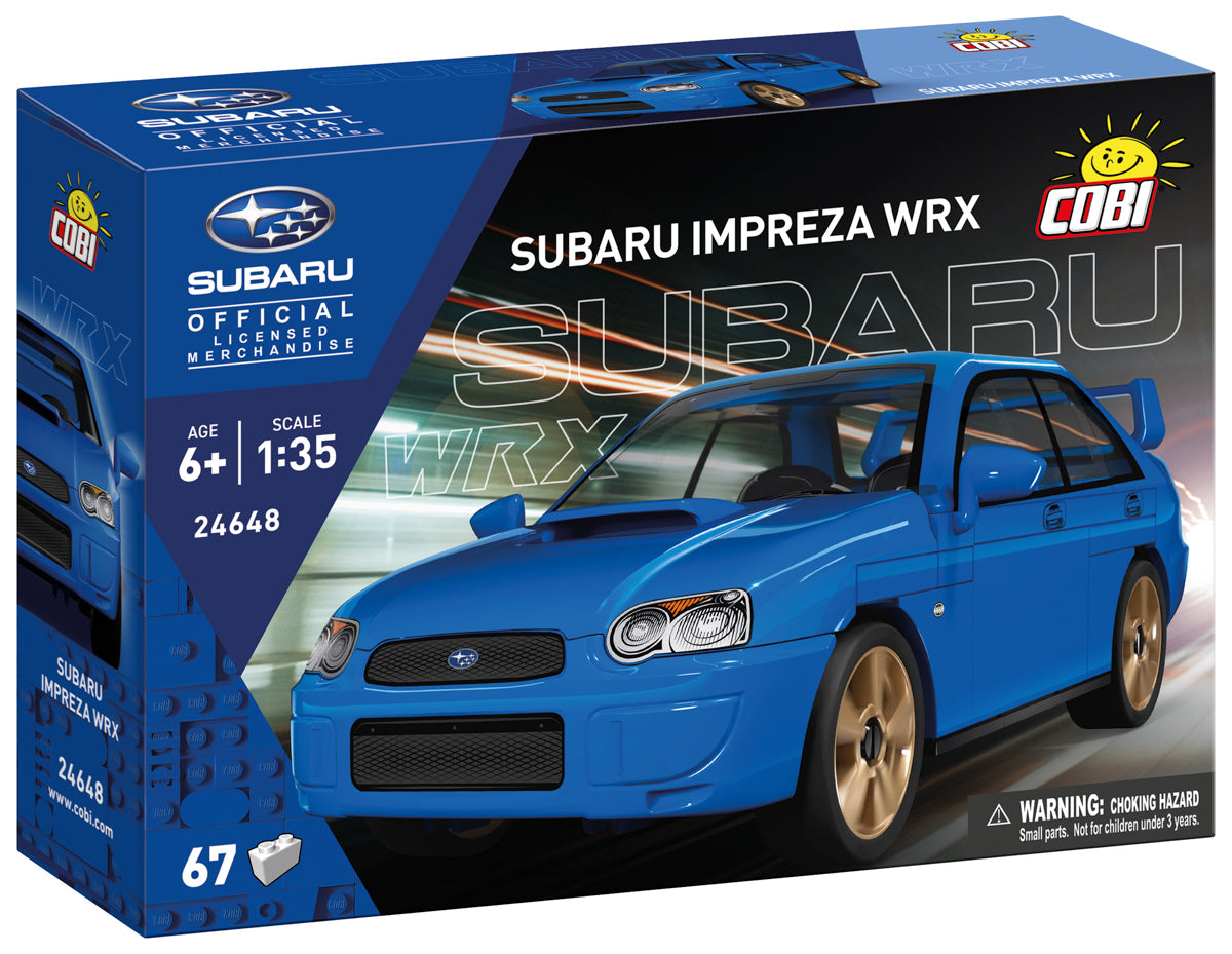 COBI Subaru Impreza WRX Vehicle Building Set, 67 Pieces