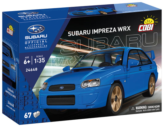 COBI Subaru Impreza WRX Vehicle Building Set, 67 Pieces