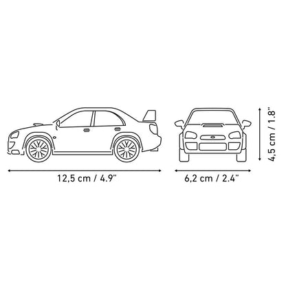 COBI Subaru Impreza WRC 2004, 206 Pieces Building Set