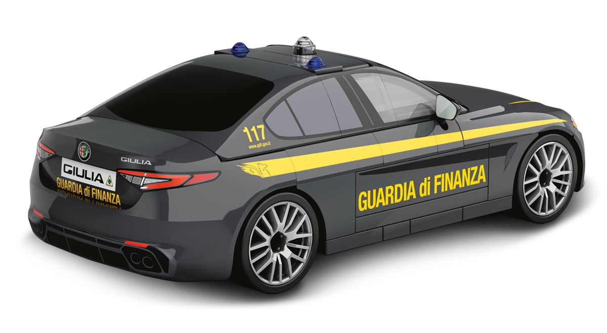 COBI Alfa Romeo Giulia Quadrifoglio Guardia di Finanza Building Set, 97 Pieces