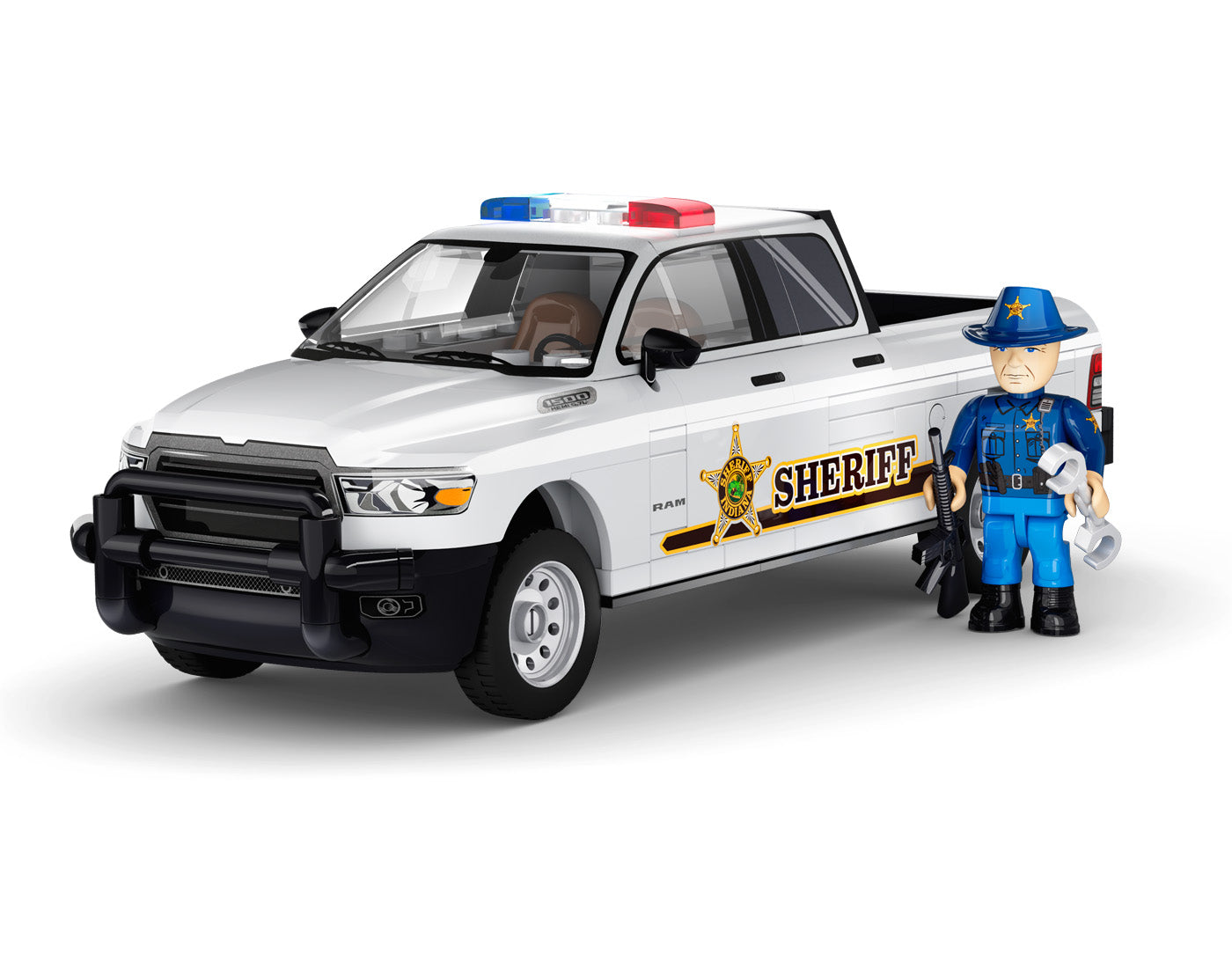 COBI RAM 1500 Hemi Sheriff Building Set, 211 Pieces