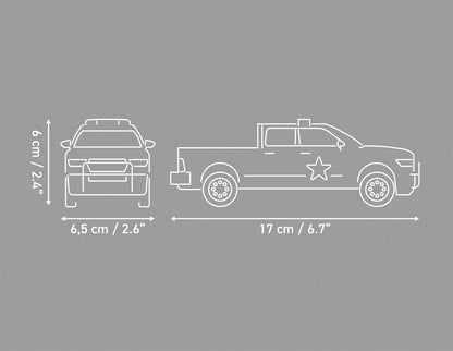COBI RAM 1500 Hemi Sheriff Building Set, 211 Pieces