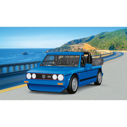 COBI Volkswagen Golf GTI British Version Cabriolet (1984) Building Set, 93-pieces