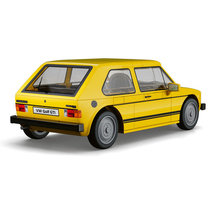 COBI Volkswagen Yellow Golf GTI (1973-1983) Building Set, 74-pieces