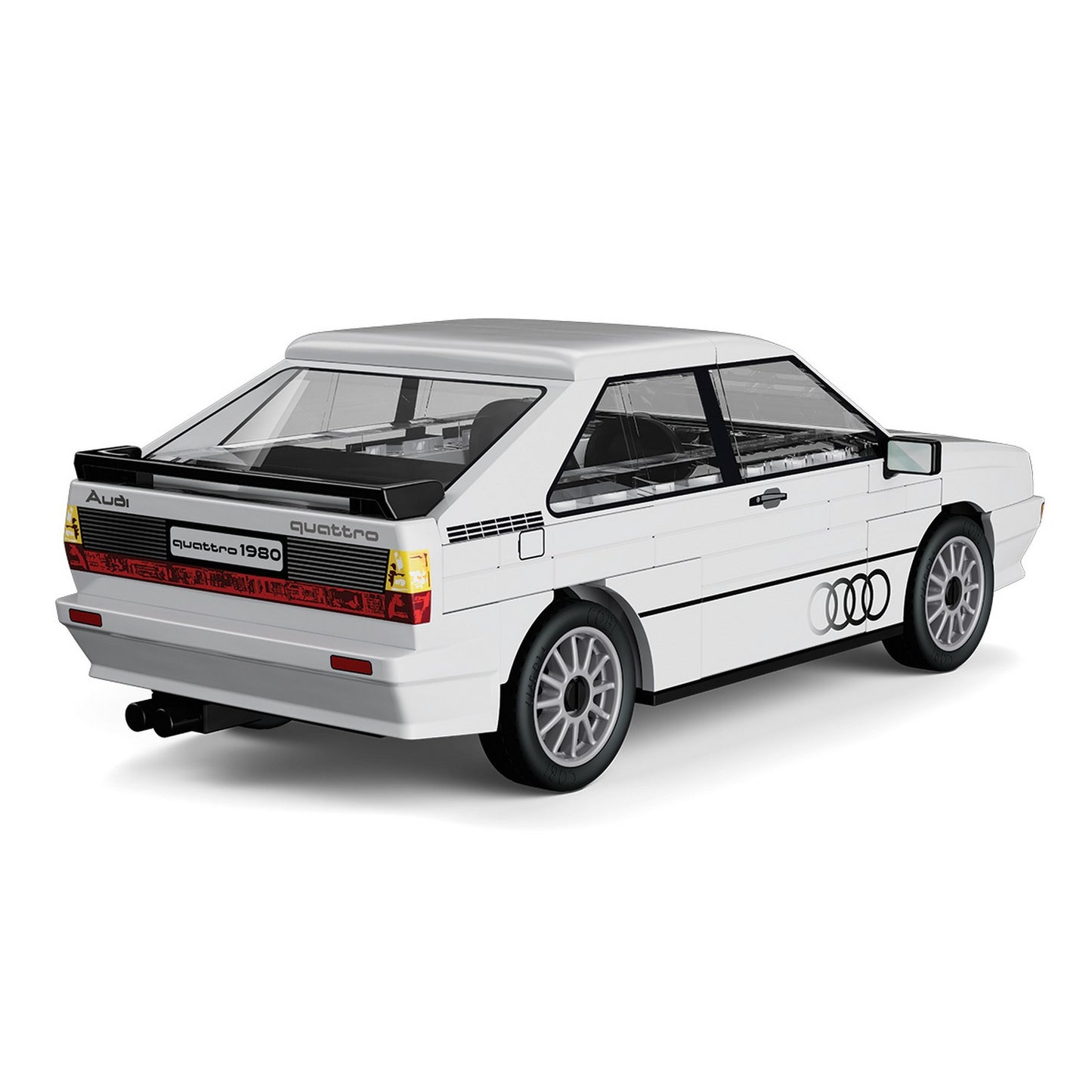 COBI Audi Quattro, White, 79 Pieces Building Set