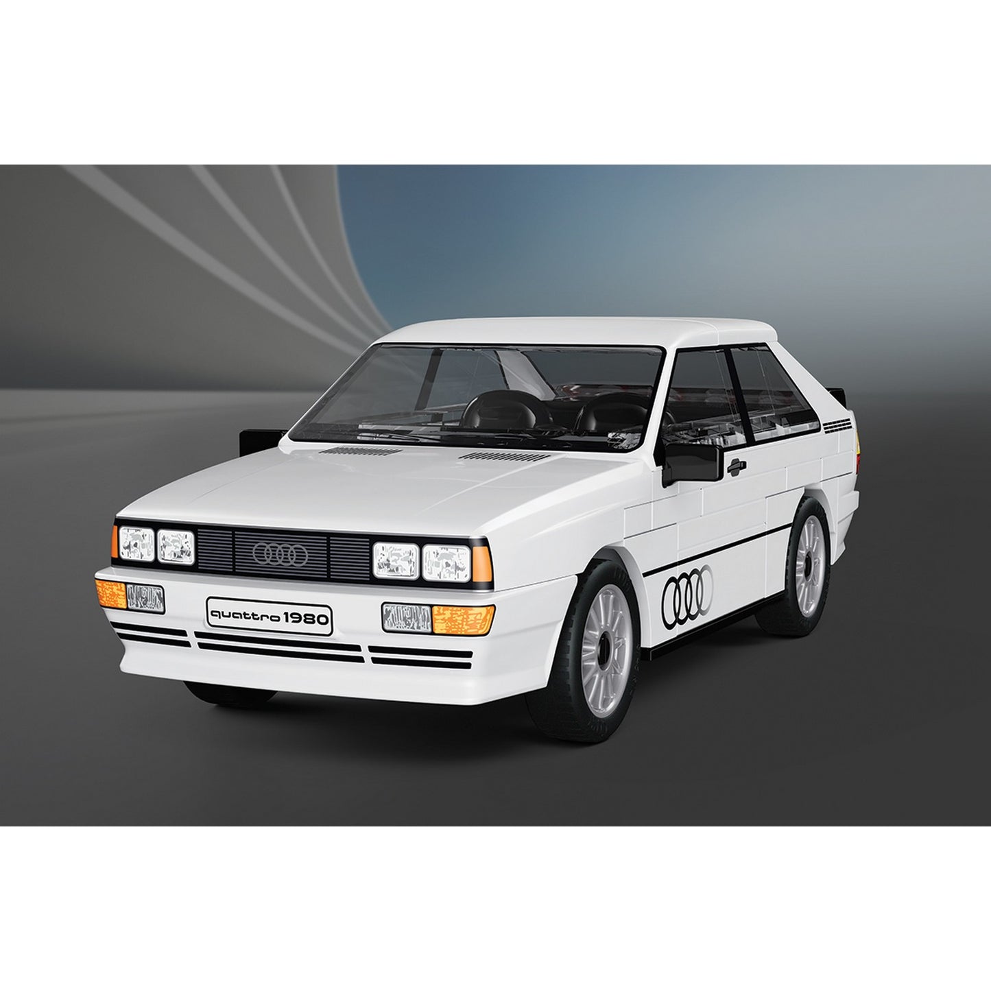 COBI Audi Quattro, White, 79 Pieces Building Set