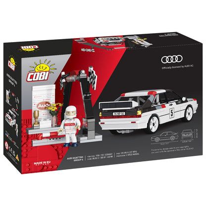 COBI Audi Quattro (1981), Group 4, 167 Pieces Building Set