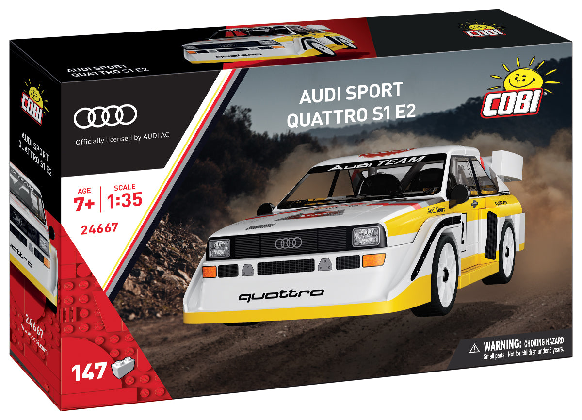 COBI Audi Sport Quattro S1 E2, 1:35 scale, 147 Pieces