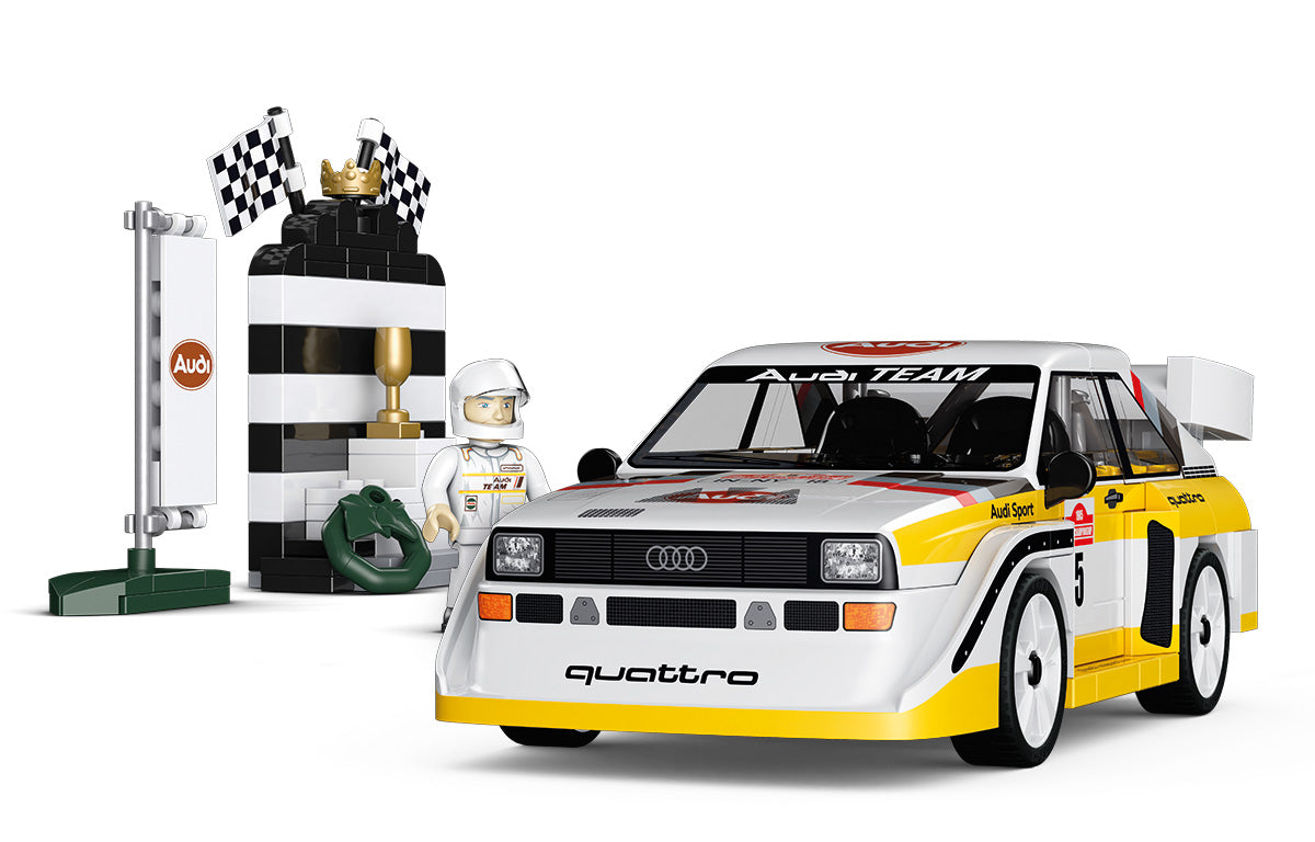 COBI Audi Sport Quattro S1 E2 Rally Legend, 1:35 scale, 229 Pieces