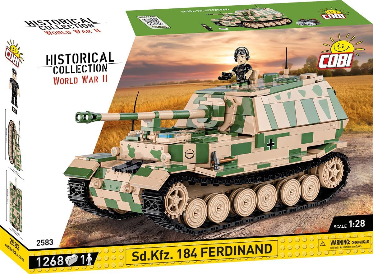 COBI Historical Collection WWII Sd. Kfz. Ferdinand Tank