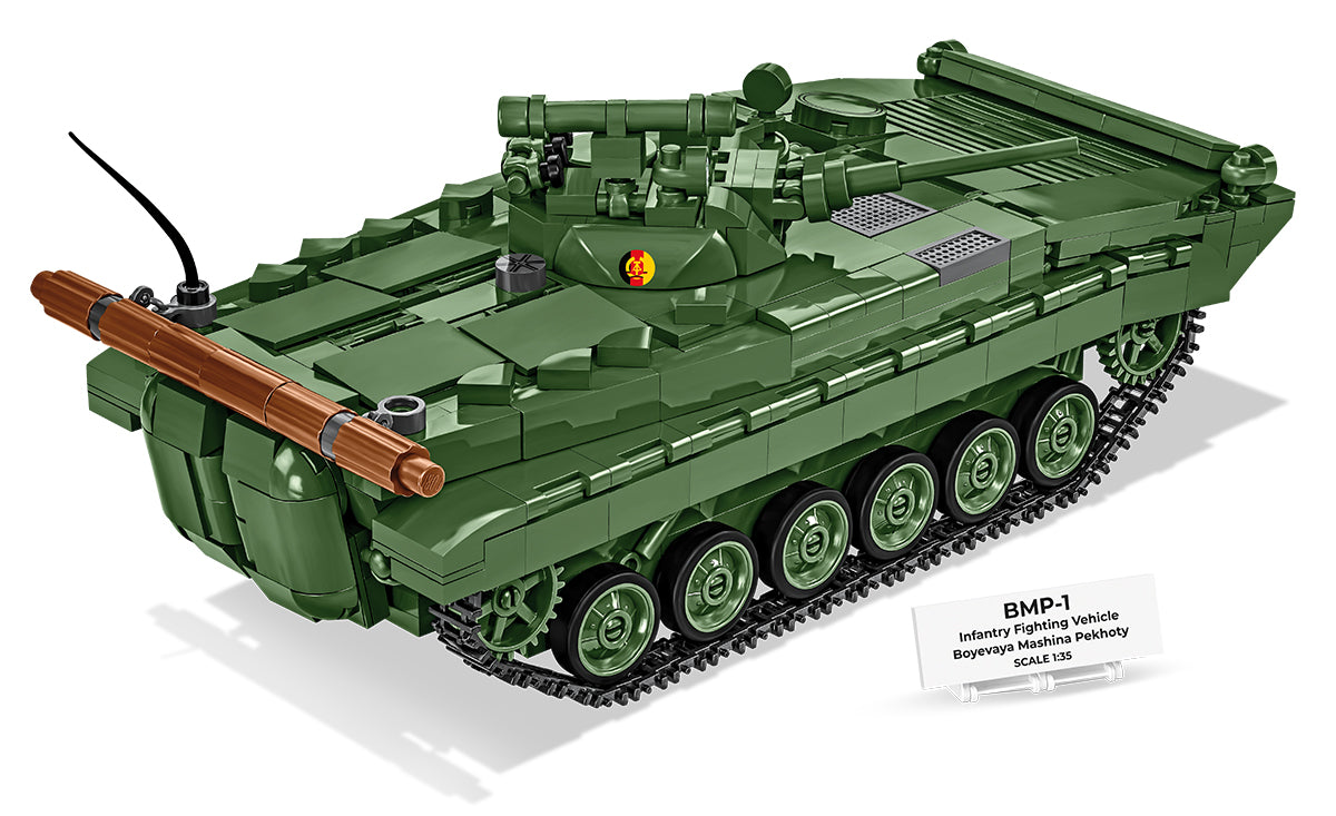 COBI Armed Forces BMP-1 (Boyevaya Mashina Pekhoty 2-in-1 DDR/RUS) Building Set, 758 Pieces