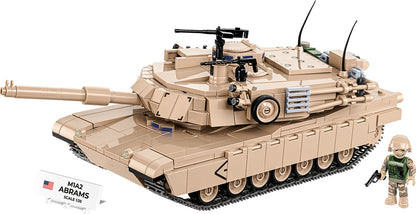 COBI Armed Forces M1A2 ABRAMS (US) Tank Building Set, 1025 Pieces