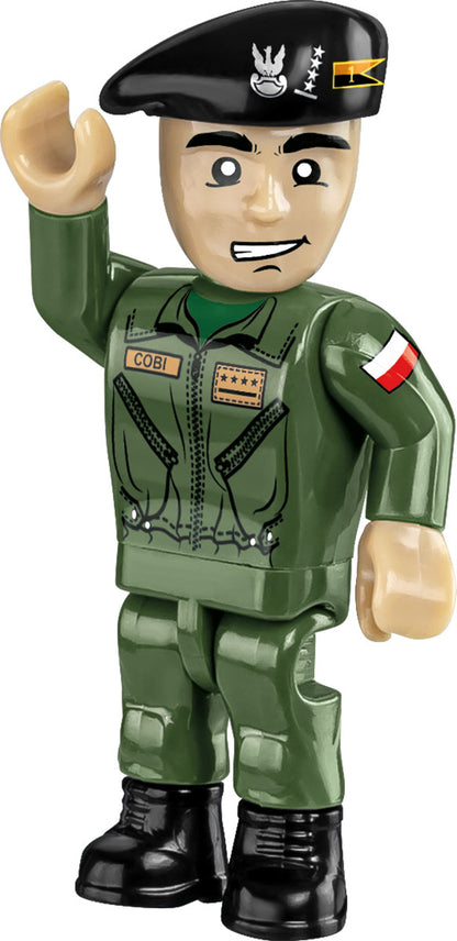 COBI Armed Forces M1A2 ABRAMS (PL) Tank Building Set, 1065 Pieces