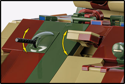 COBI Historical Collection WWII PZ.KPFW. V Panther AUSF. A (SD.KFZ.171) Tank, 1157 Pieces