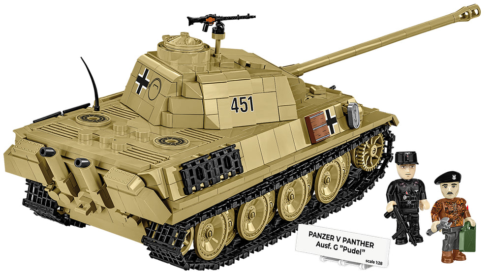 COBI Historical Collection Panzer V Panther AUSF. G "Pudel" Tank
