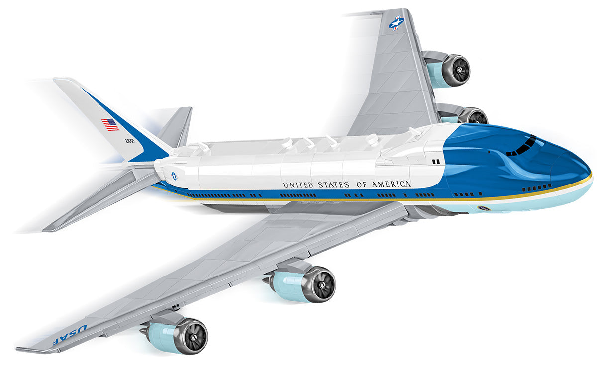COBI BOEING 747 Air Force One Plane Building Set, 1088 Pieces