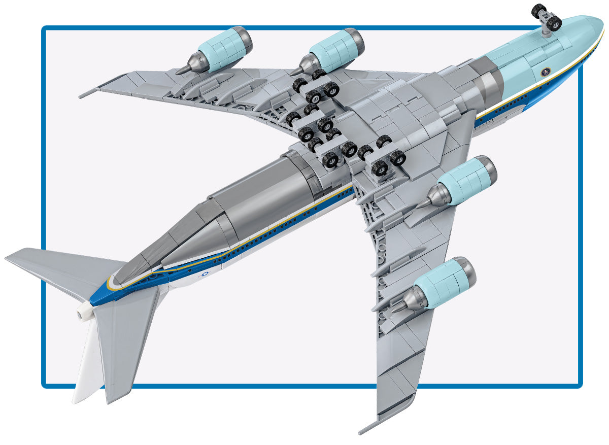 COBI BOEING 747 Air Force One Plane Building Set, 1088 Pieces