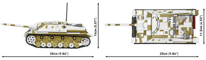 COBI Historical Collection WWII JAGDPANZER IV/70 (V) (Sd.Kfz. 162/1) Vehicle Building Set, 1024 Pieces