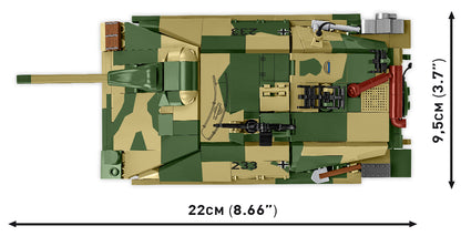 COBI Historical Collection WWII Jagdpanzer 38 Hetzer "Chwat" (Brave) Tank Building Set, 731 Pieces