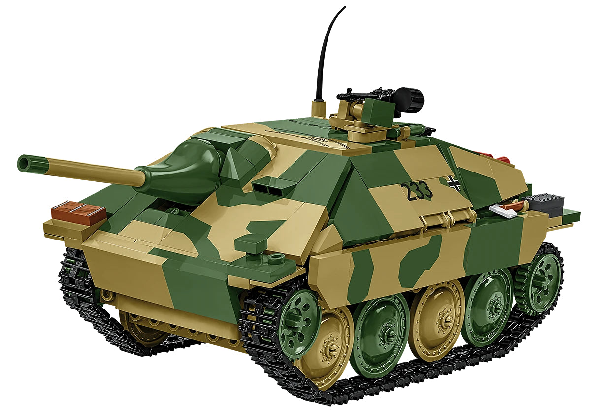 COBI Historical Collection WWII Jagdpanzer 38 Hetzer "Chwat" (Brave) Tank Building Set, 731 Pieces