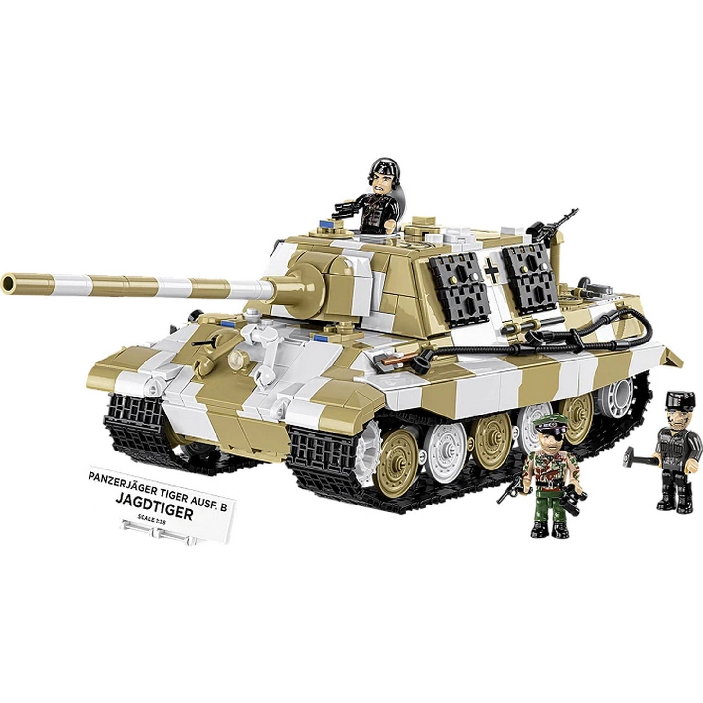 COBI Historical Collection WWII Panzerjäger TIGER Ausf. B JAGDTIGER Building Set, 1371-pieces