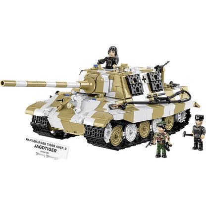 COBI Historical Collection WWII Panzerjäger TIGER Ausf. B JAGDTIGER Building Set, 1371-pieces