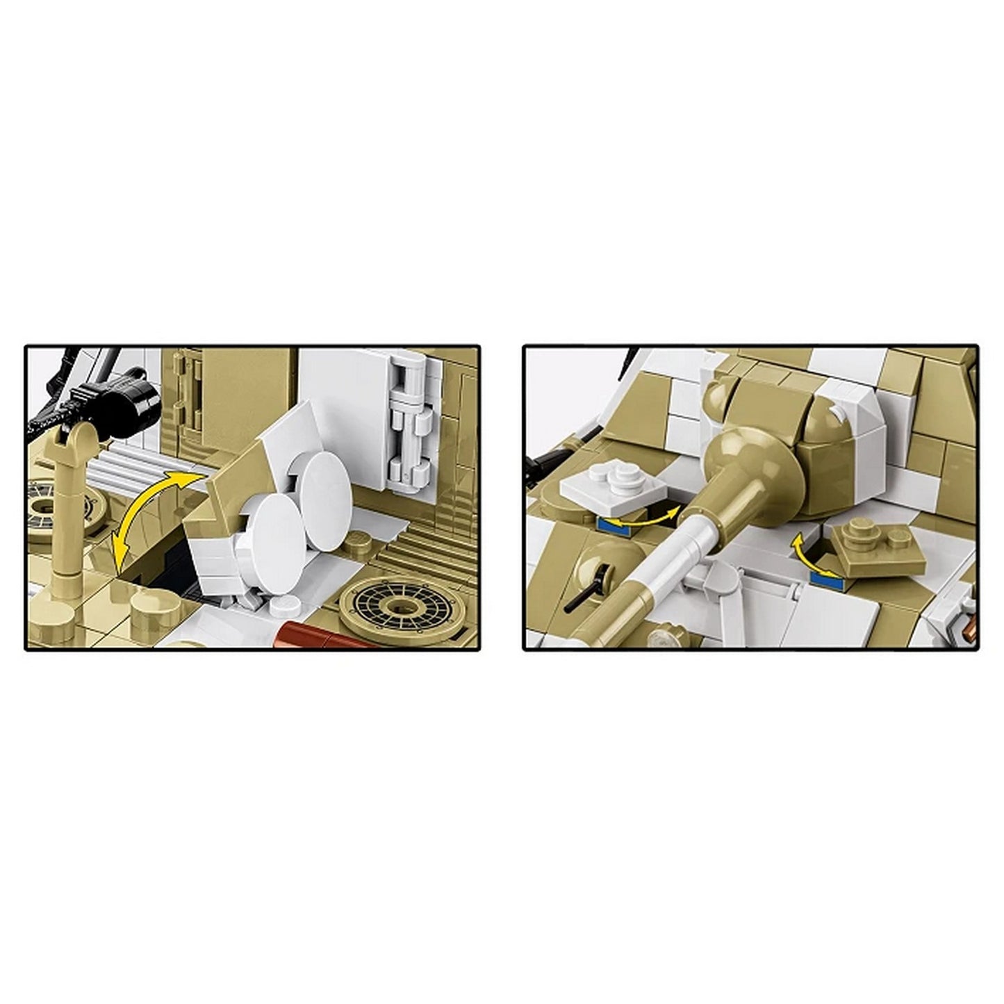 COBI Historical Collection WWII Panzerjäger TIGER Ausf. B JAGDTIGER Building Set, 1371-pieces