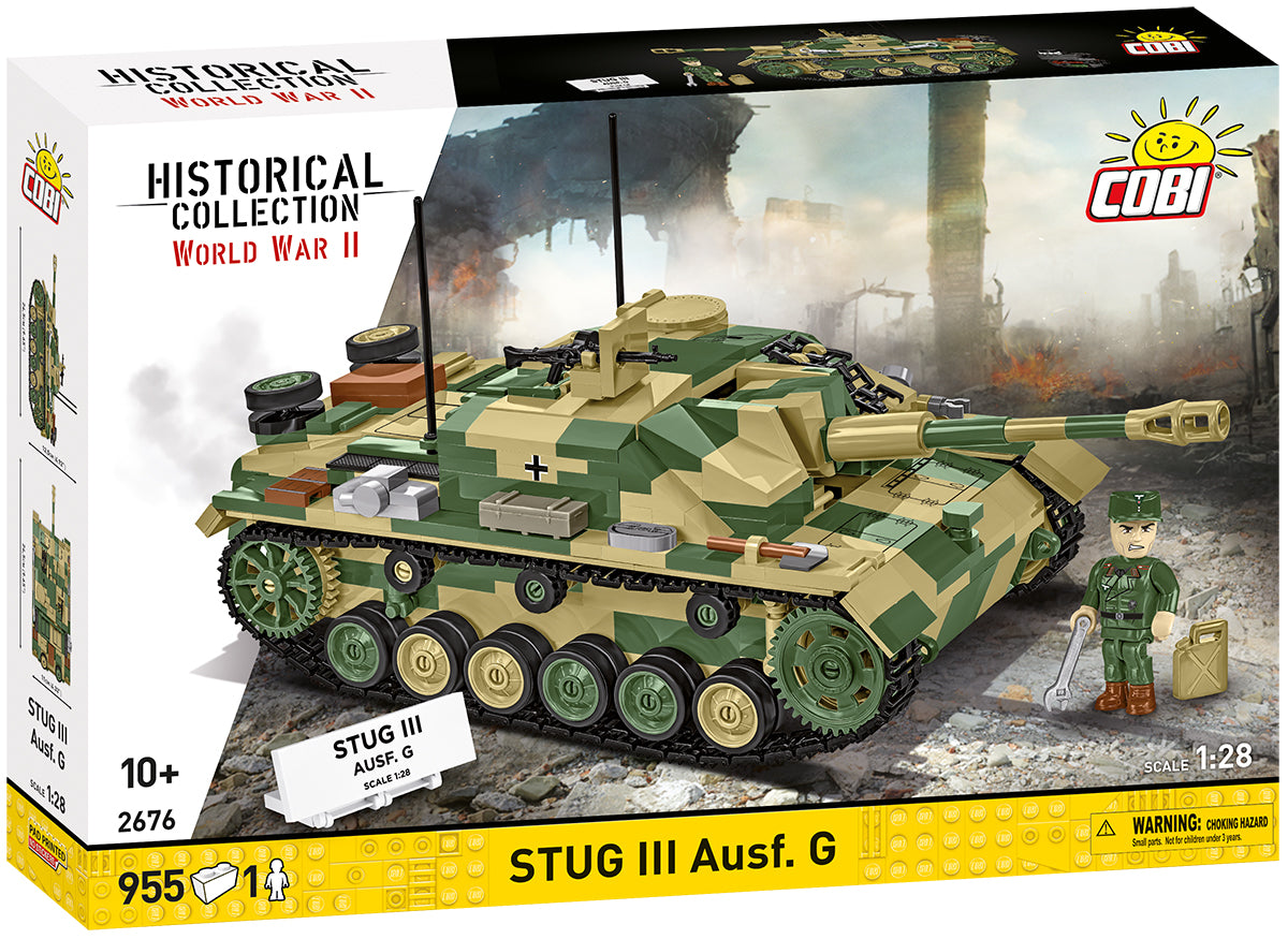 COBI StuG III Ausf. G, 1:28 Scale, 955 Pieces
