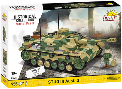 COBI StuG III Ausf. G, 1:28 Scale, 955 Pieces