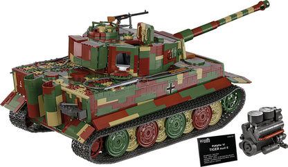 COBI The Tank Museum PzKpfw VI TIGER "131" 1:12 Scale Tank - EXECUTIVE EDITION Building Set, 8000 Pieces