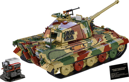 COBI Historical Collection 1:12 Scale WWII Tiger II Konigstiger Tank Building Set, 11170 Pieces
