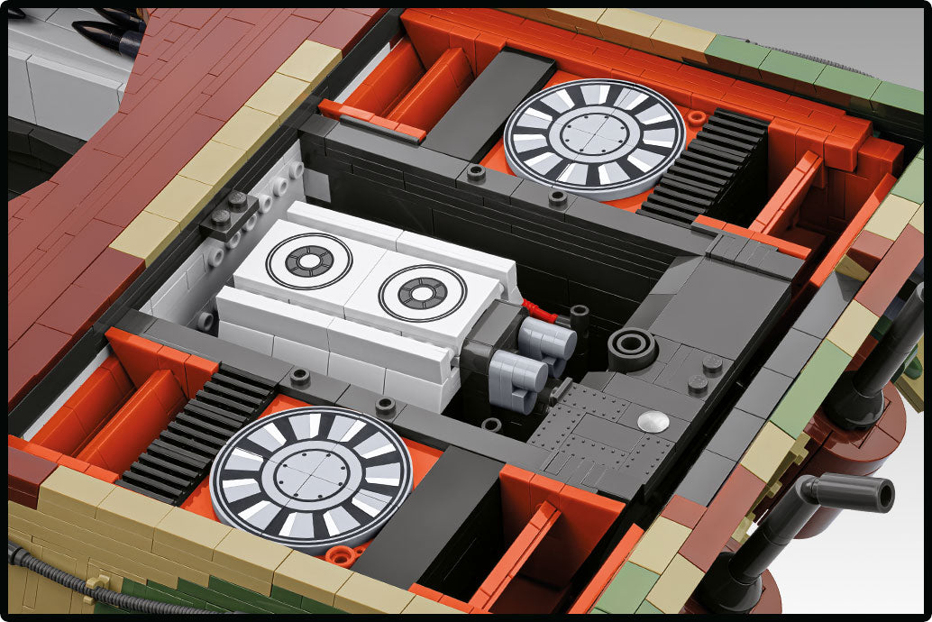 COBI Historical Collection 1:12 Scale WWII Tiger II Konigstiger Tank Building Set, 11170 Pieces