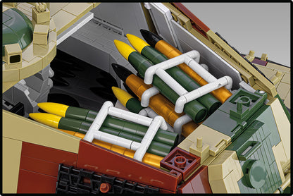 COBI Historical Collection 1:12 Scale WWII Tiger II Konigstiger Tank Building Set, 11170 Pieces