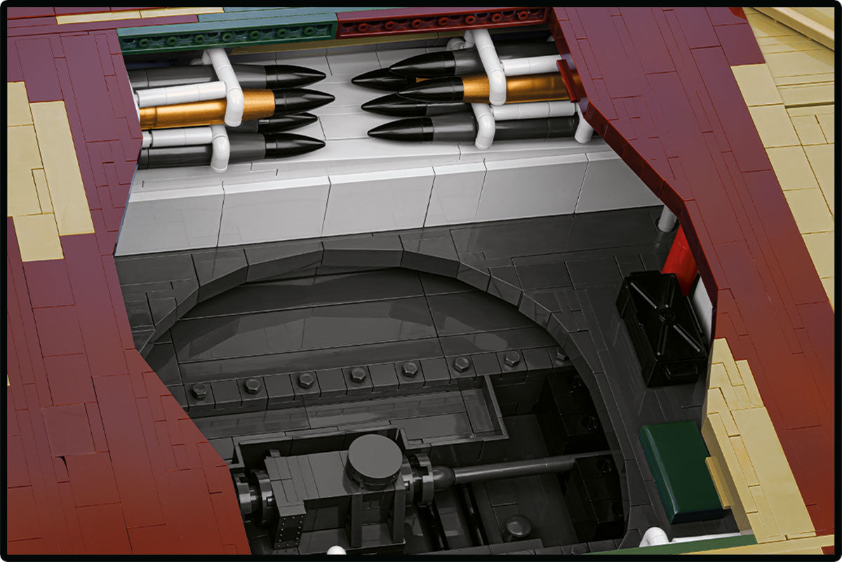 COBI Historical Collection 1:12 Scale WWII Tiger II Konigstiger Tank Building Set, 11170 Pieces