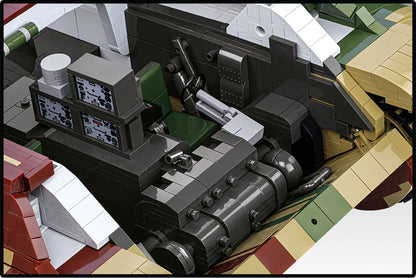 COBI Historical Collection 1:12 Scale WWII Tiger II Konigstiger Tank Building Set, 11170 Pieces