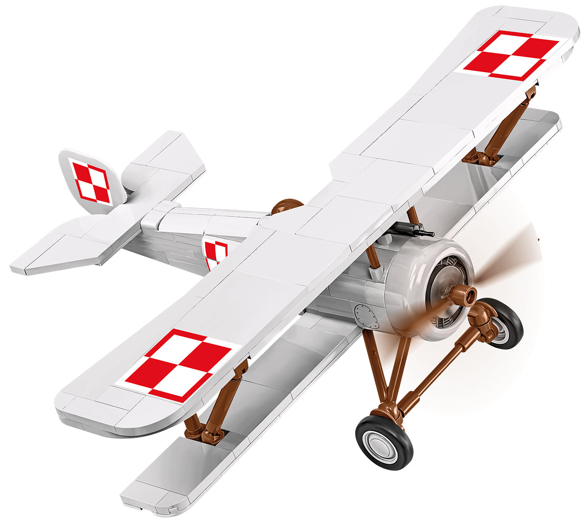 COBI Historical Collection Great War NIEUPORT 17 C.1 110 H.P. (Polish) Aircraft Building Set, 274 Pieces