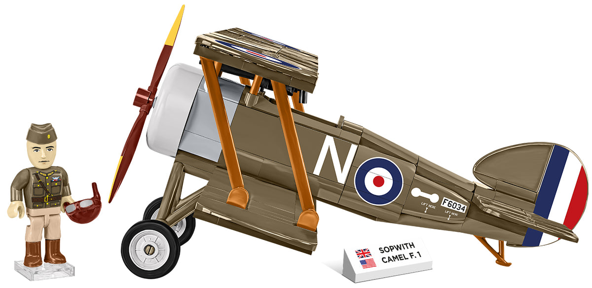 COBI Sopwith F.1 Camel, 1:32 Scale, 186 Pieces, Collector's model