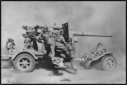 COBI Historical Collection WWII 8.8 cm Flak 18 with Carriage Building Set, 360 Pieces