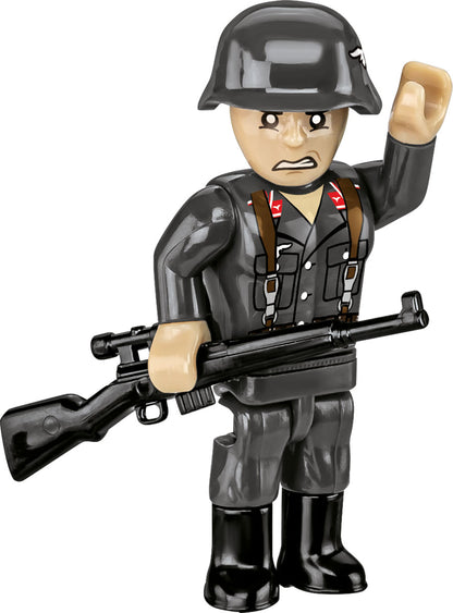 COBI Historical Collection WWII 10.5 cm FLAK 39 Anti-Aircraft Gun Building Set, 339 Pieces